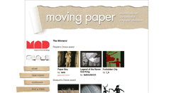 Desktop Screenshot of movingpaper.madmuseum.org
