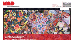 Desktop Screenshot of madmuseum.org